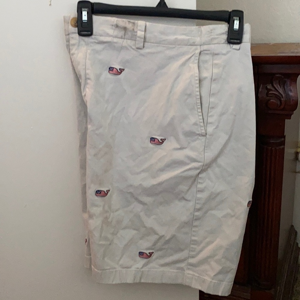 Vineyard Vines USA Embroidered Breaker Shorts